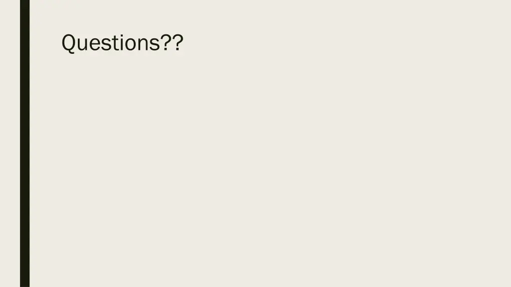 questions