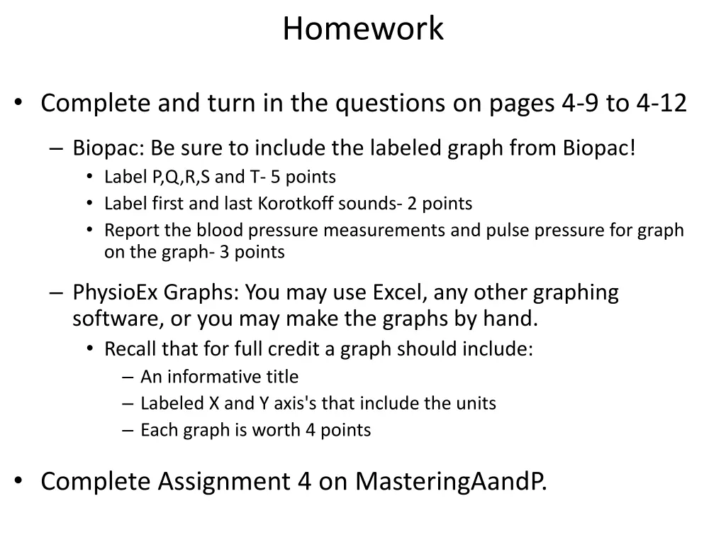 homework