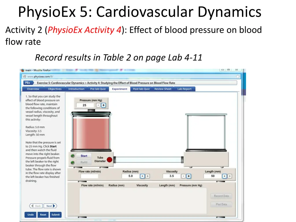 physioex 5 cardiovascular dynamics 1