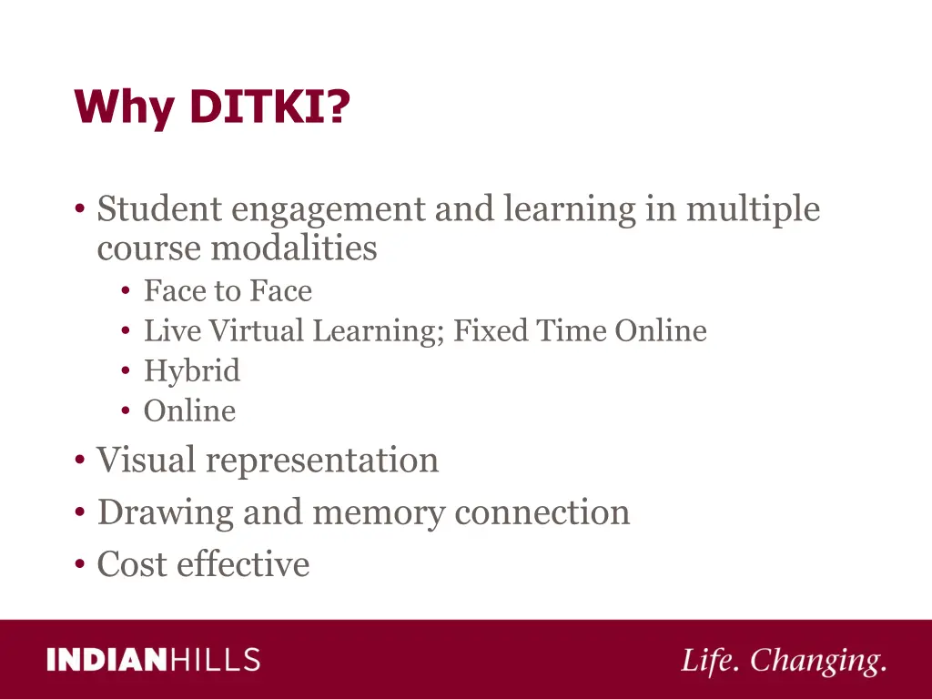 why ditki