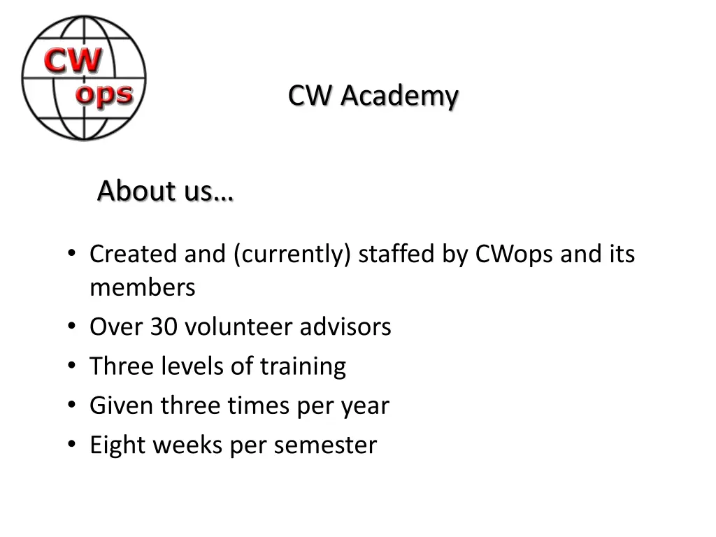 cw academy