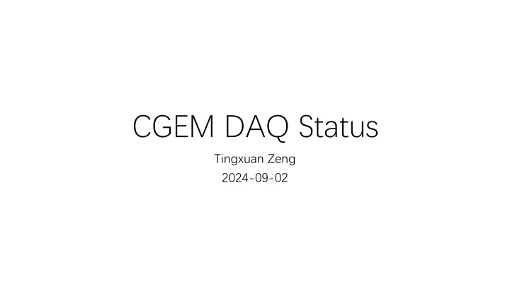 cgem daq status