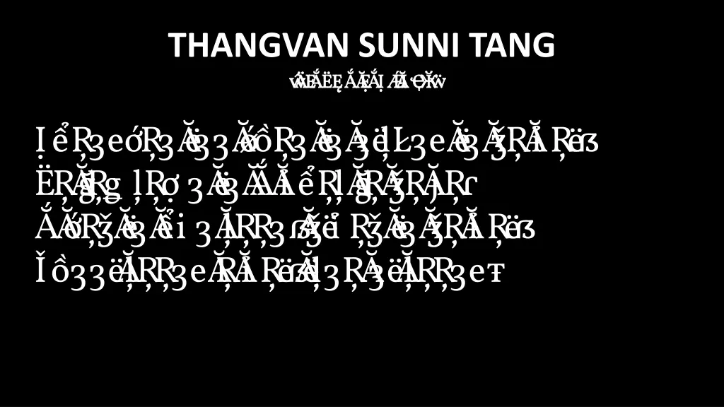 thangvan sunni tang bi akna late 10 2 bi akna 2