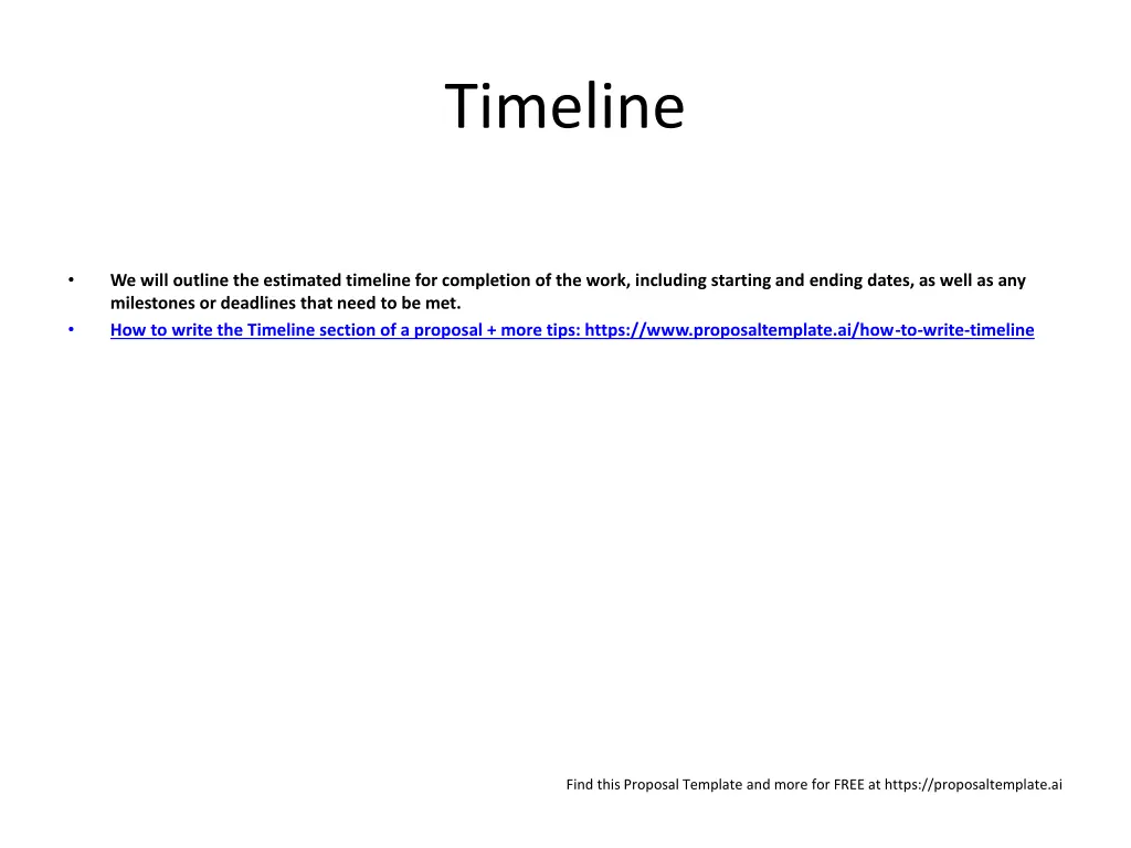 timeline