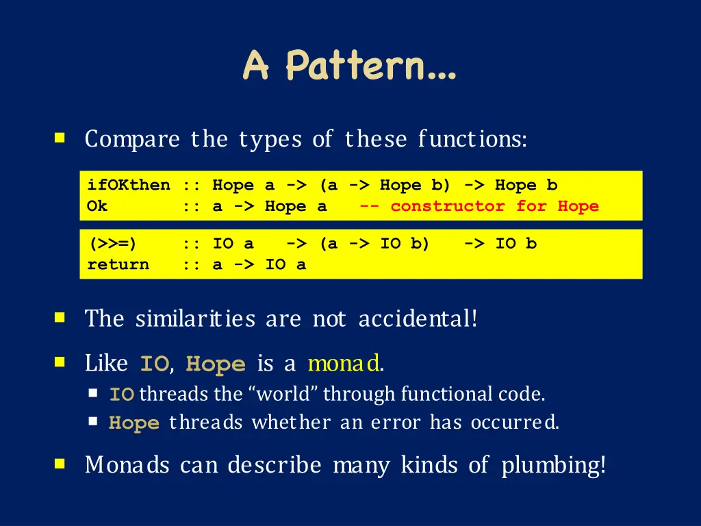 a pattern