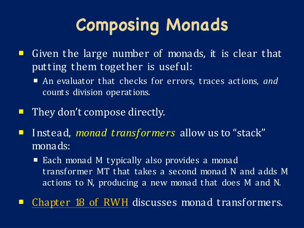 composing monads