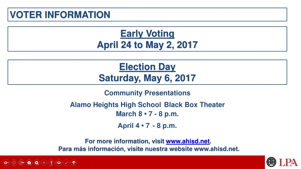 voter information