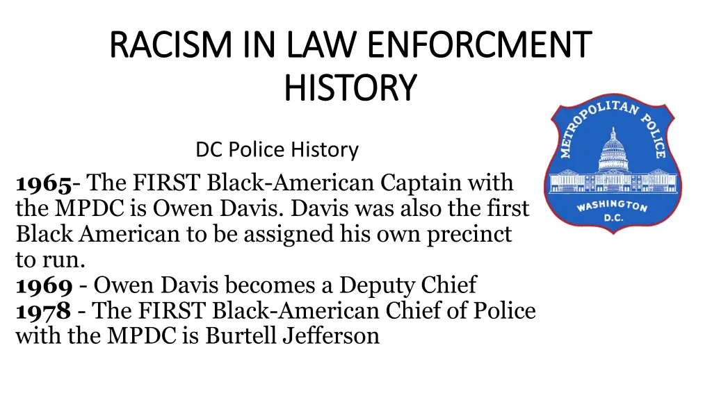 racism in law enforcment racism in law enforcment