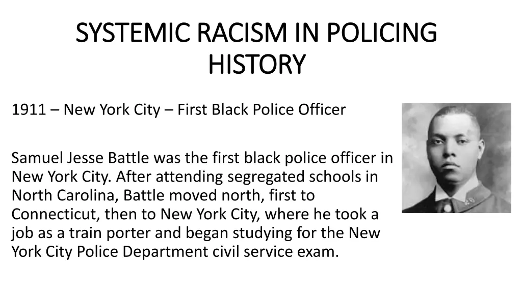 systemic racism in policing systemic racism 1