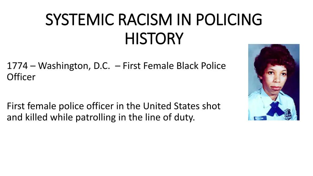 systemic racism in policing systemic racism 3