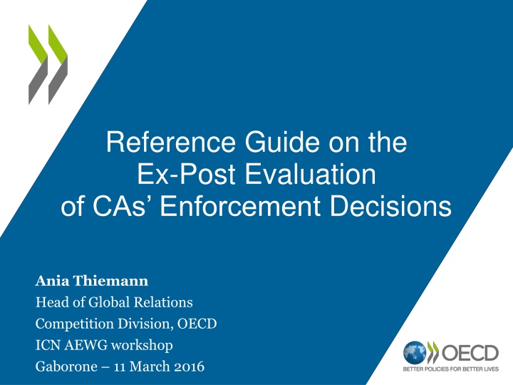 reference guide on the ex post evaluation