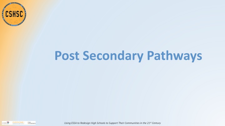 post secondary pathways