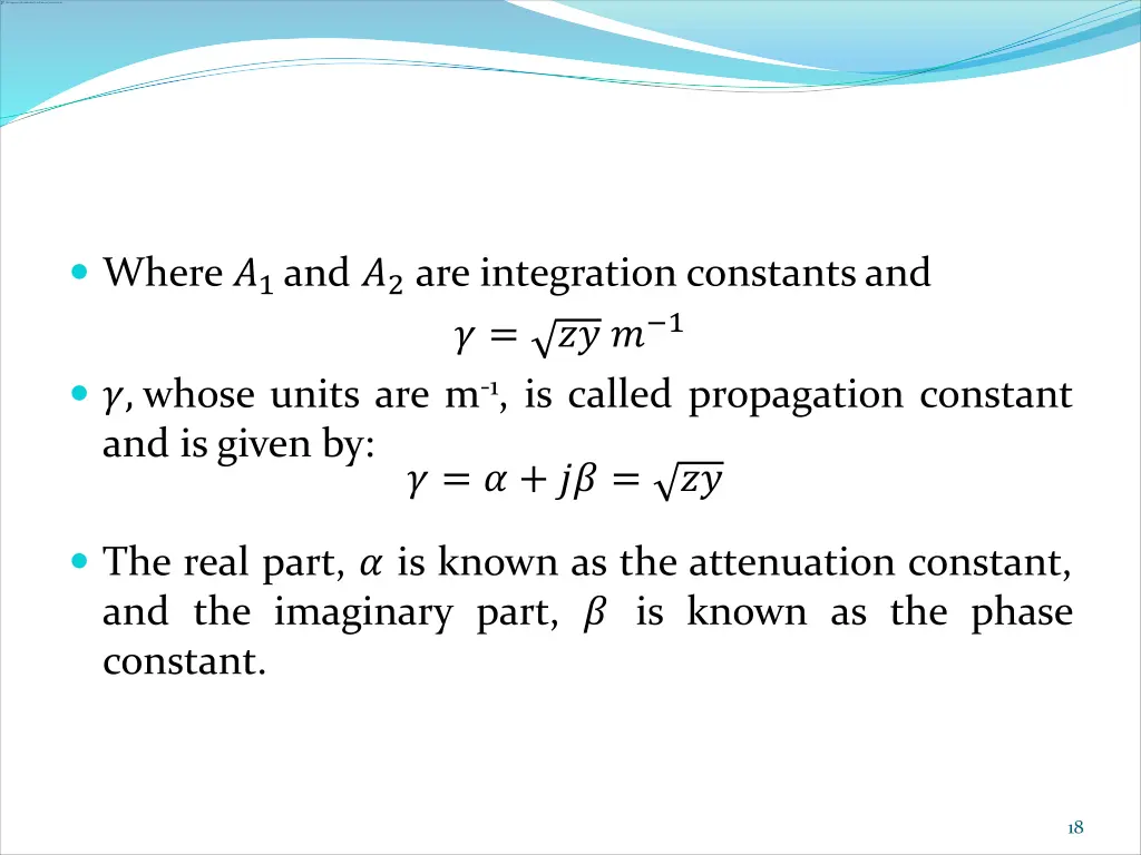 where 1 and 2 are integration constants and whose