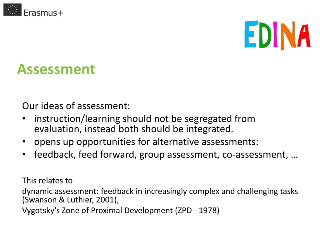 assessment