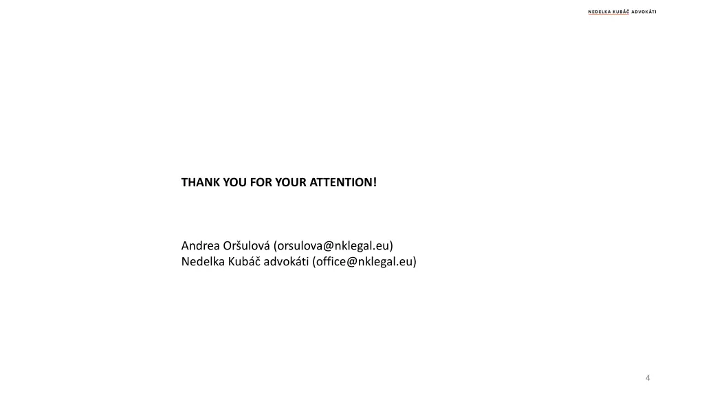 thank you for your attention