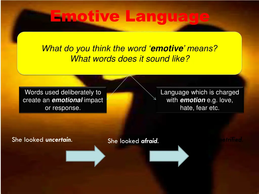 emotive language