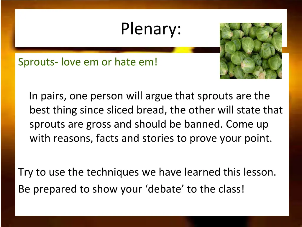 plenary