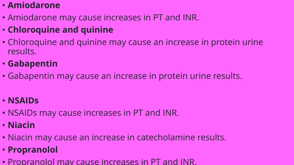 amiodarone amiodarone may cause increases