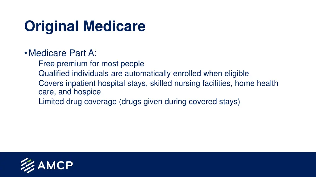 original medicare