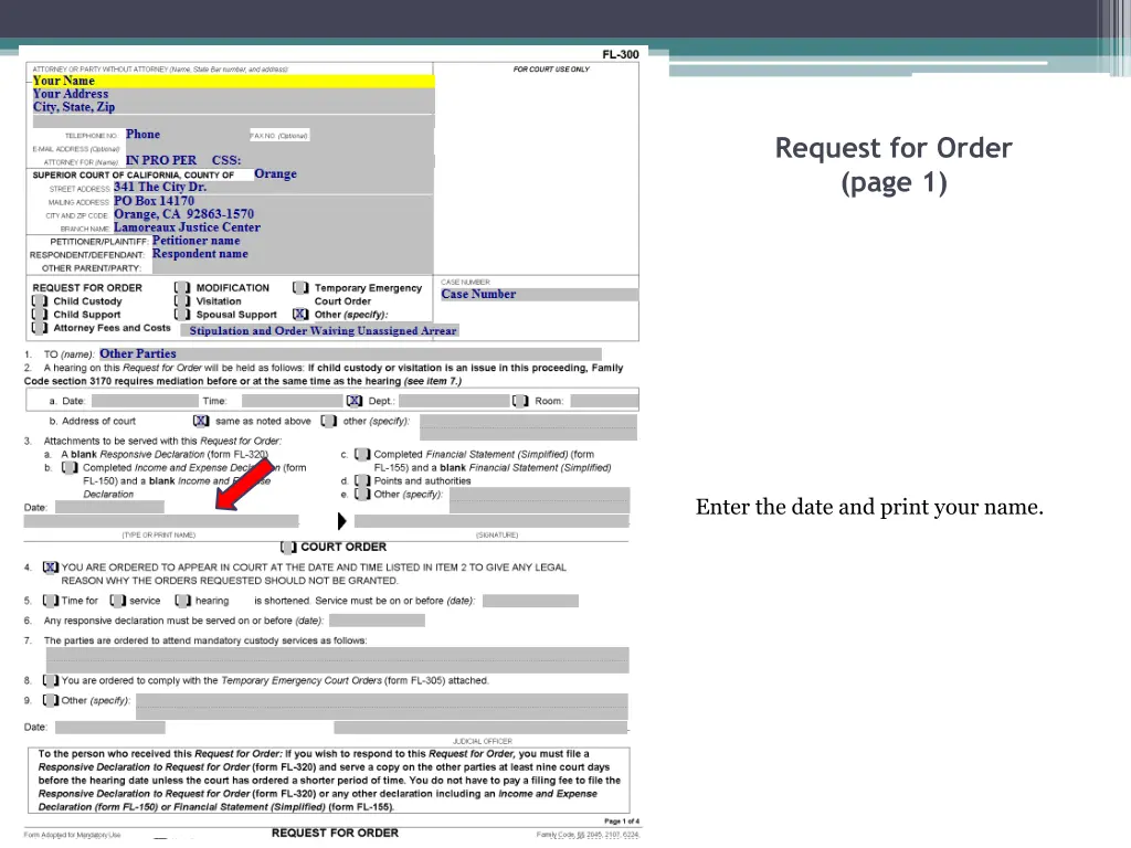 request for order page 1 10