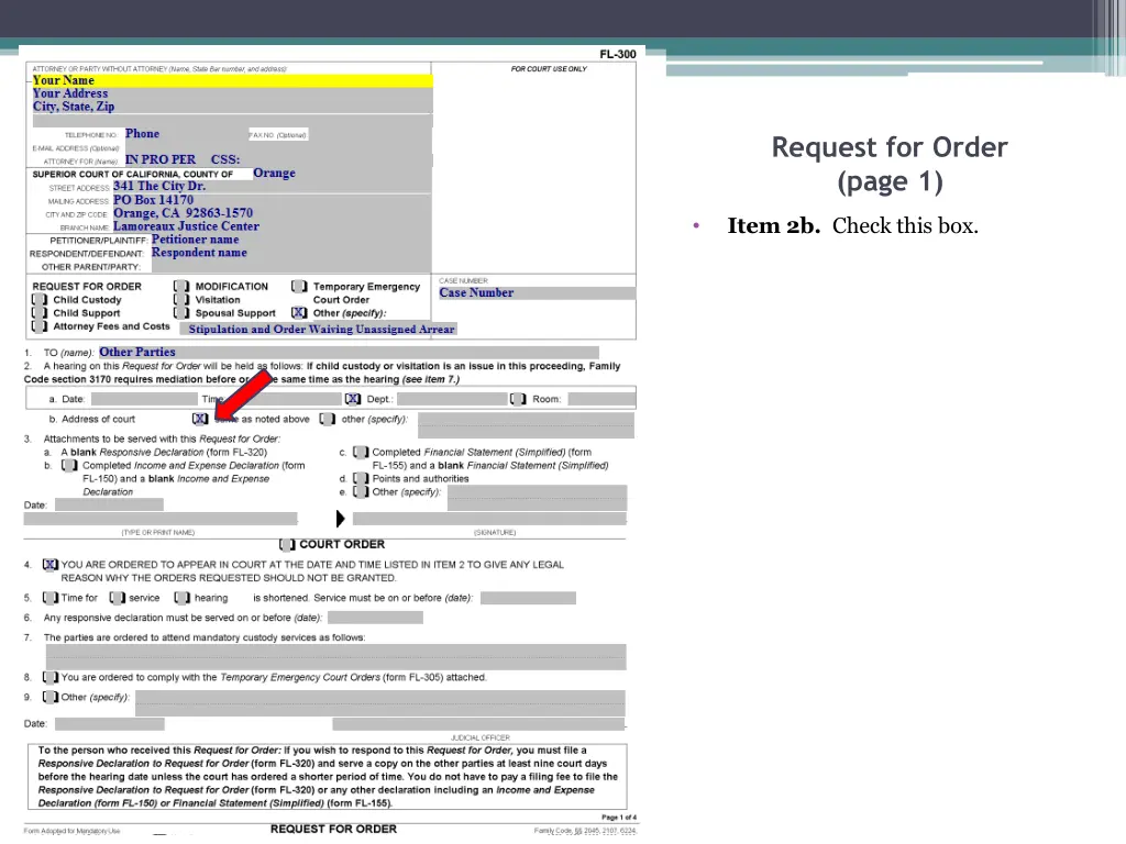 request for order page 1 9