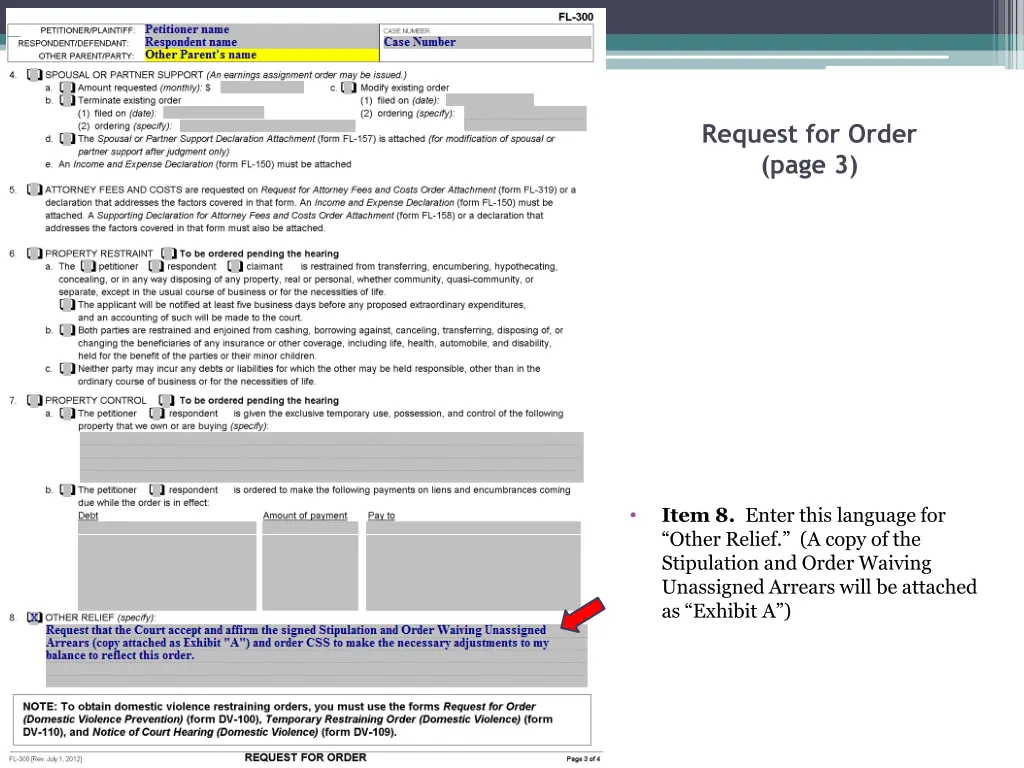 request for order page 3