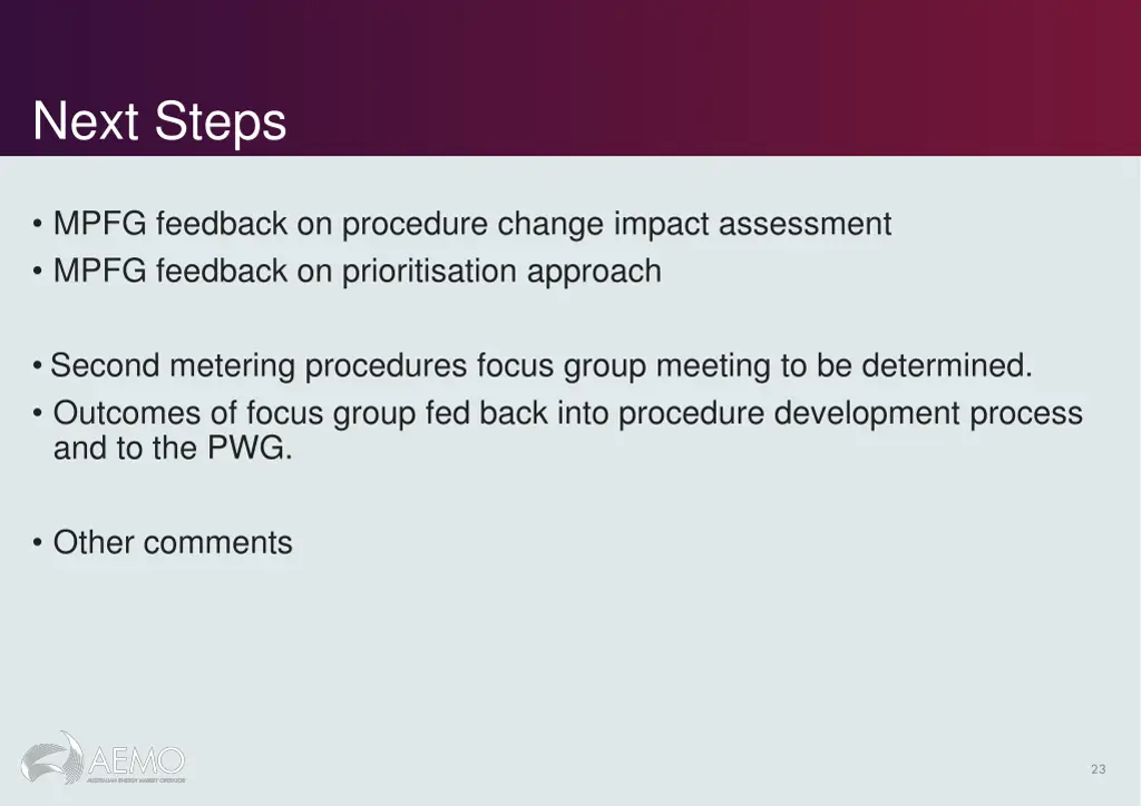 next steps 1
