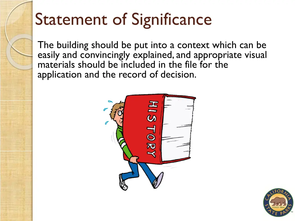 statement of significance