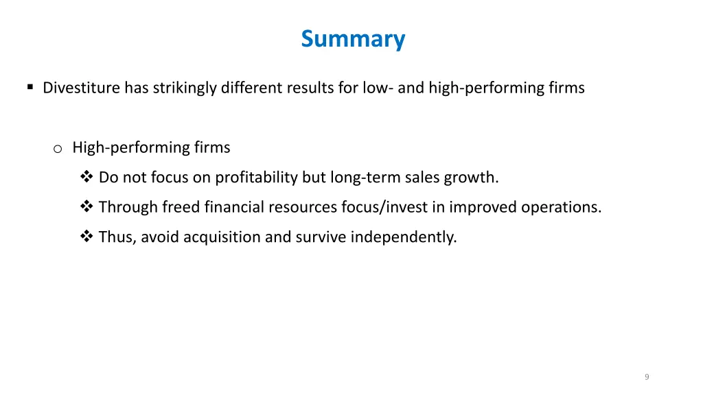 summary 1