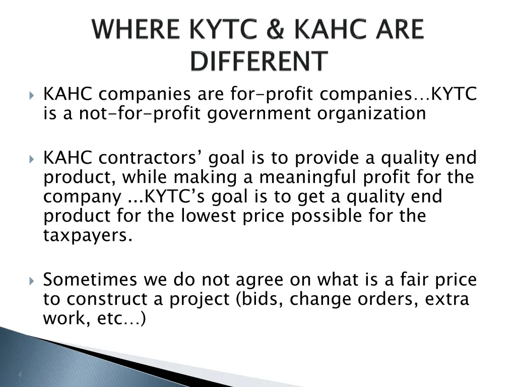 kahc companies are for profit companies kytc