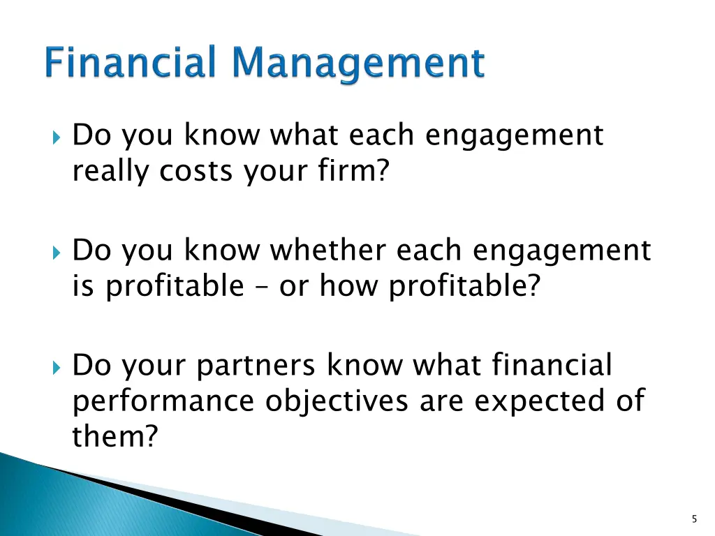 do you know what each engagement really costs