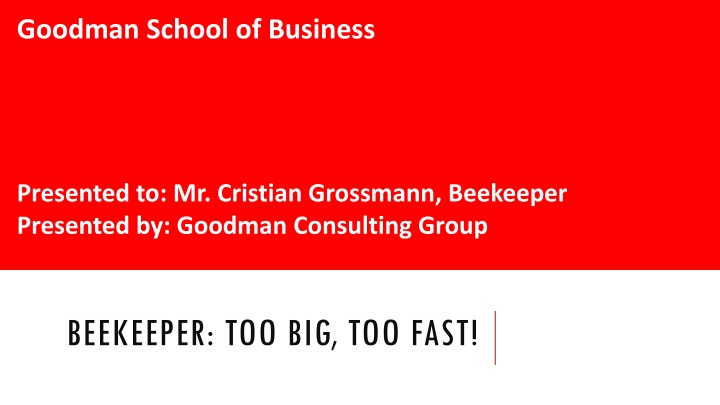 goodman school of business