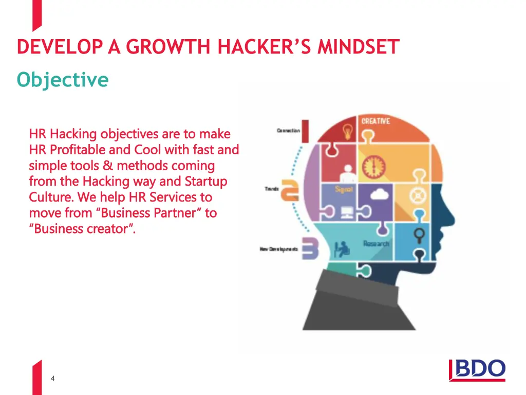 develop a growth hacker s mindset objective