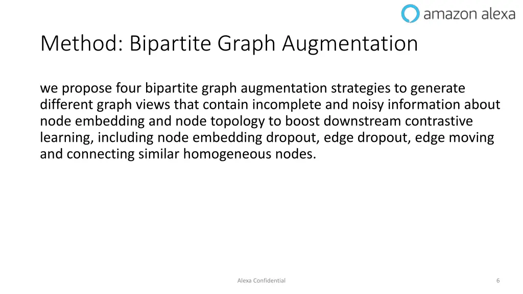 method bipartite graph augmentation