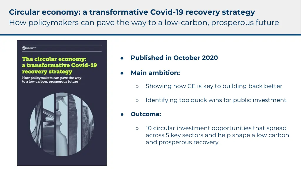 circular economy a transformative covid