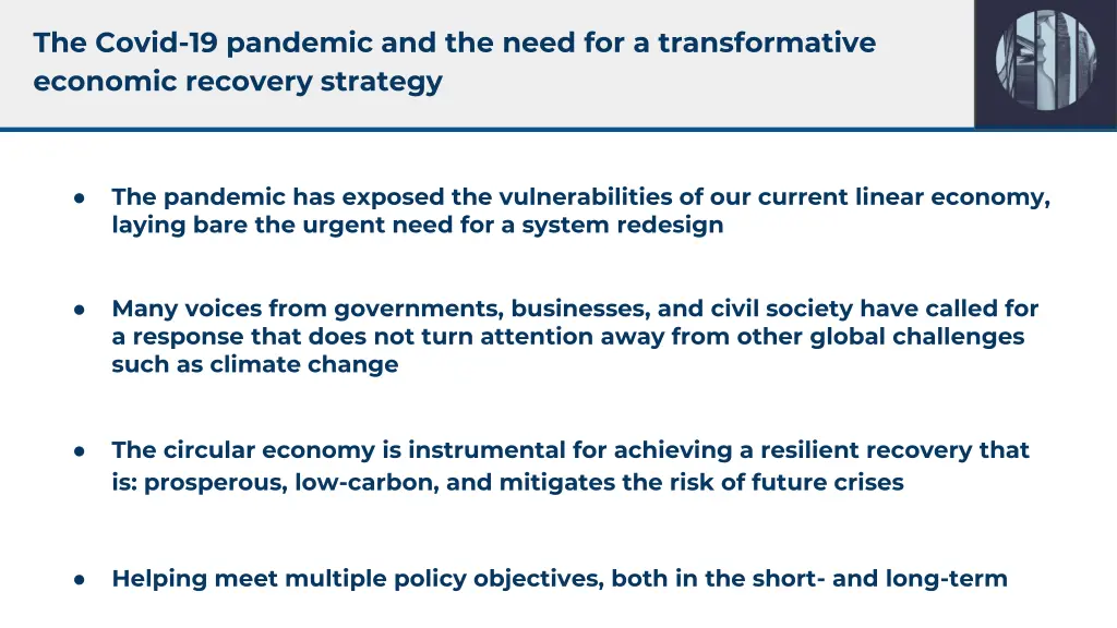 the covid 19 pandemic and the need
