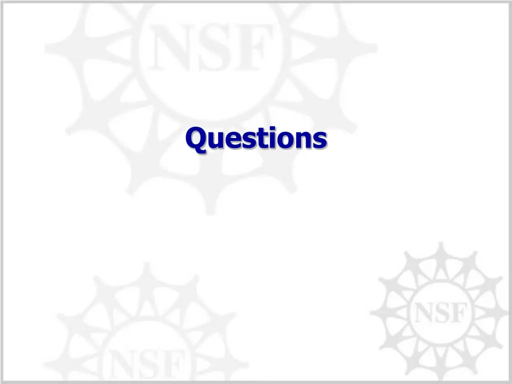 questions
