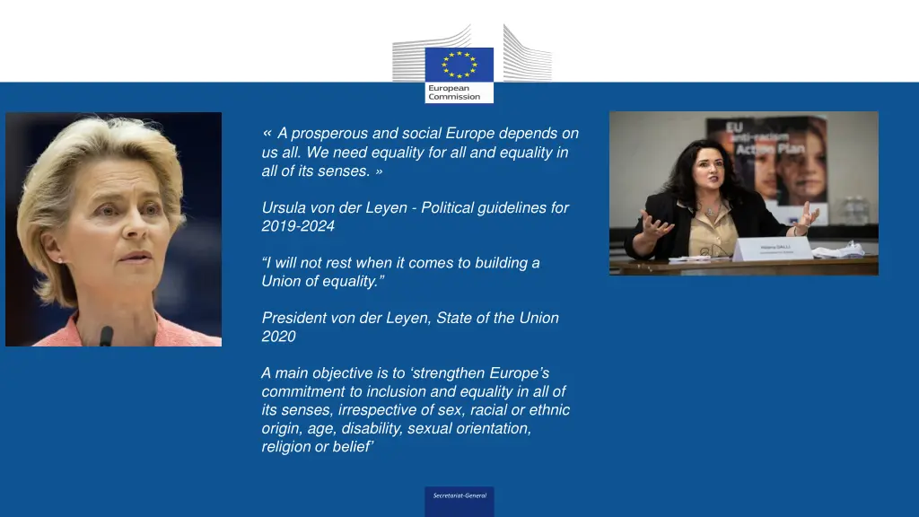 a prosperous and social europe depends