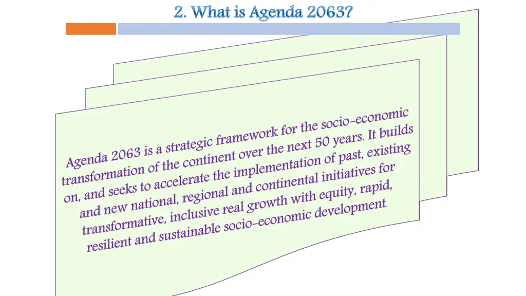 2 what is agenda 2063