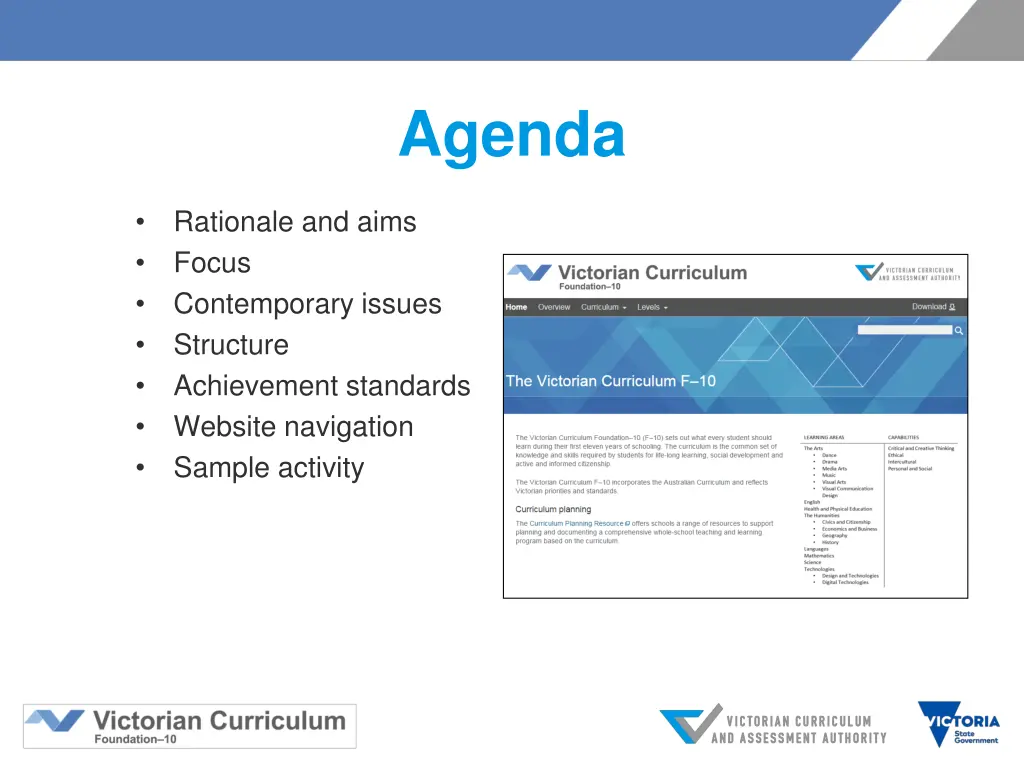 agenda