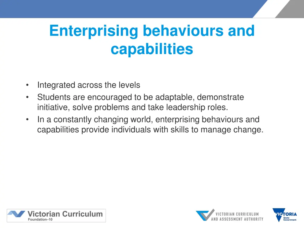 enterprising behaviours and capabilities