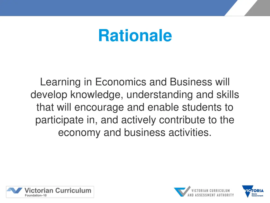 rationale