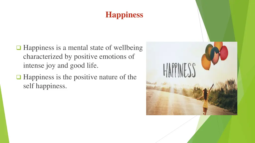 happiness