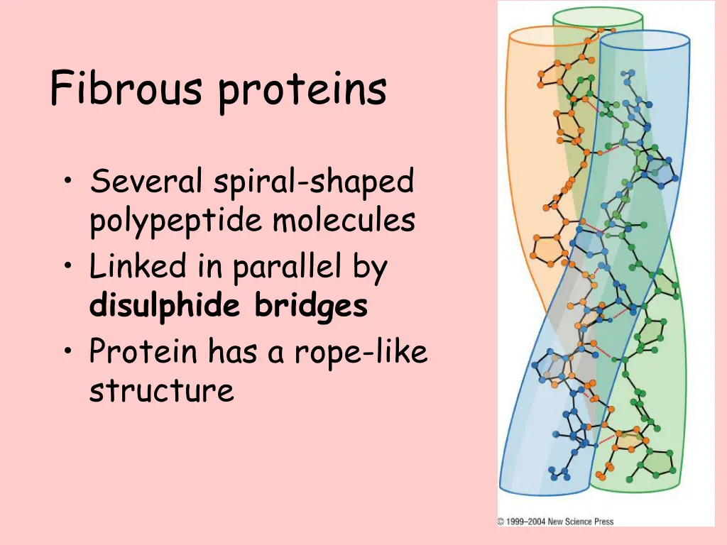 fibrous proteins