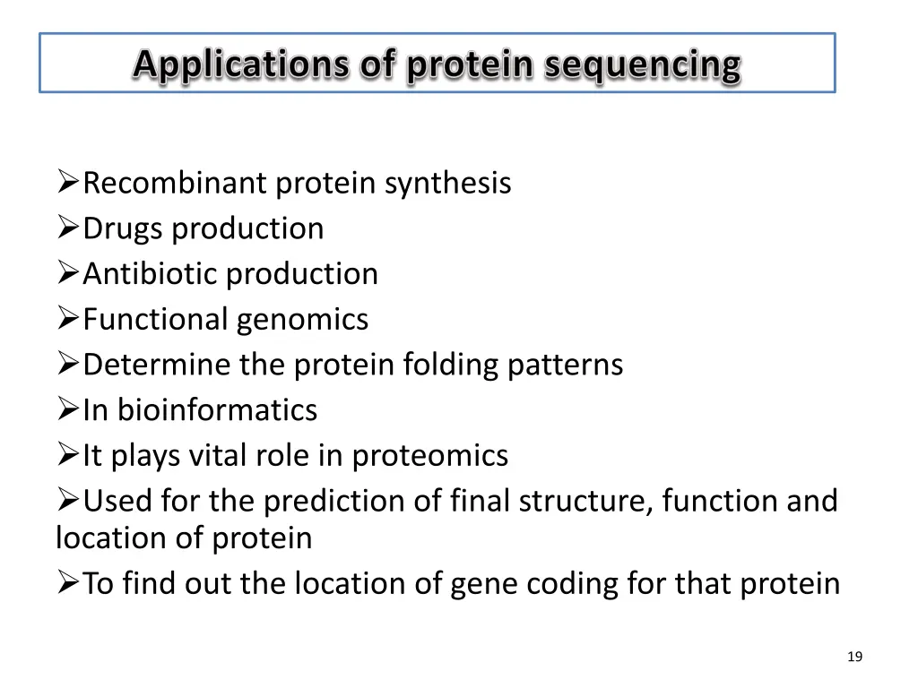 recombinant protein synthesis drugs production