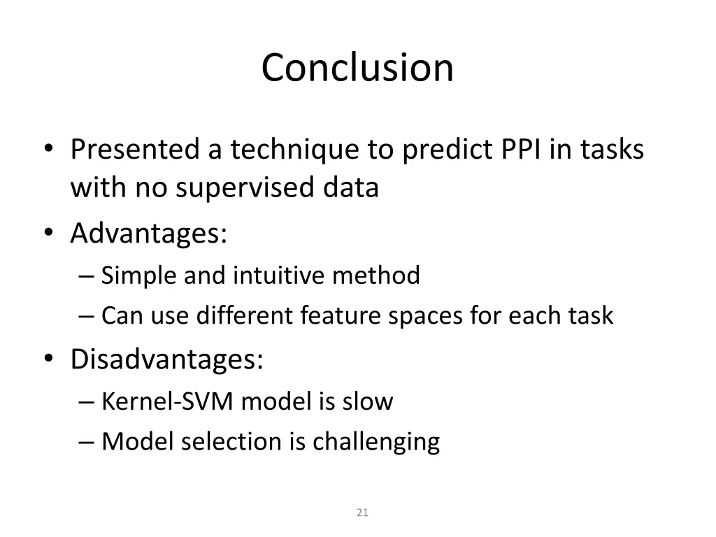 conclusion