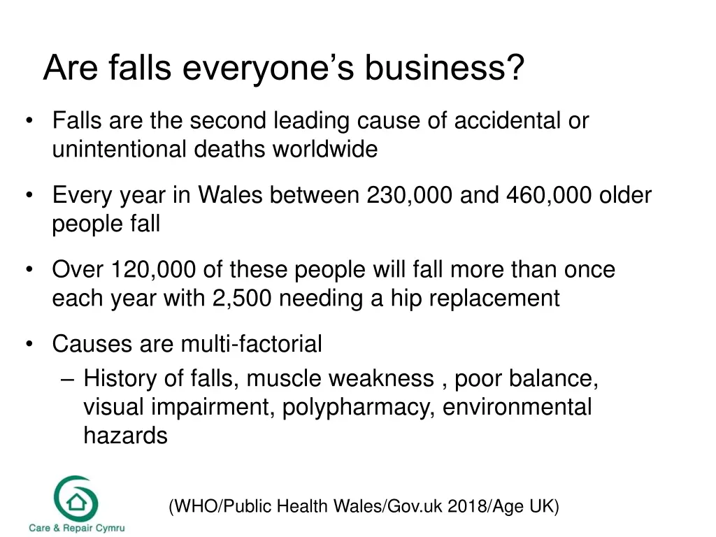 are falls everyone s business