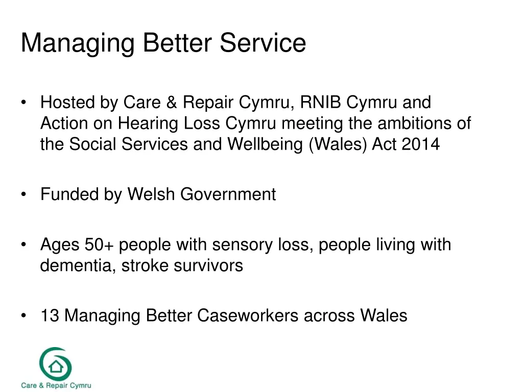 managing better service