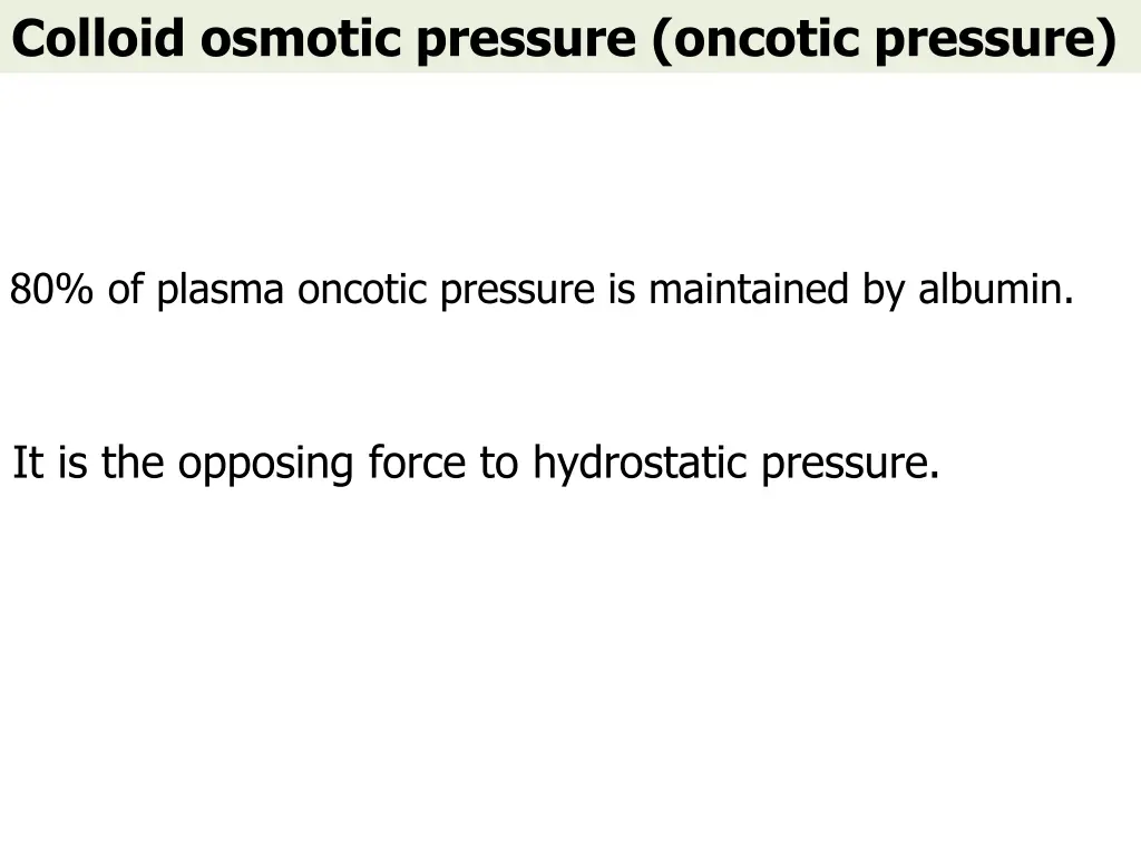 colloid osmotic pressure oncotic pressure