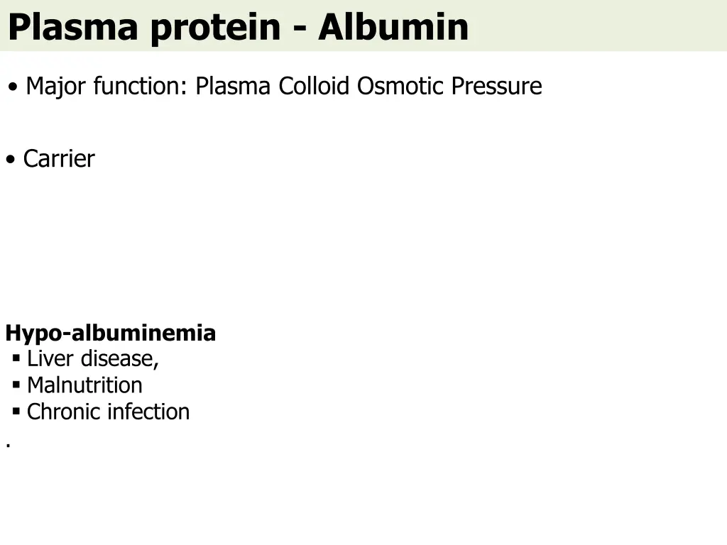 plasma protein albumin 1